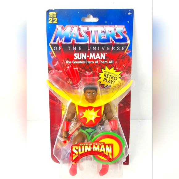 Mattel | Toys | Masters Of The Universe Sunman Action Figure | Poshmark